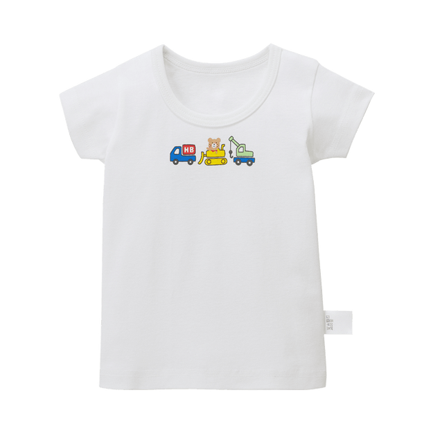 商品详情 - MIKIHOUSE||全棉清新柔软贴身儿童T恤||白色 120cm 1件 - image  0
