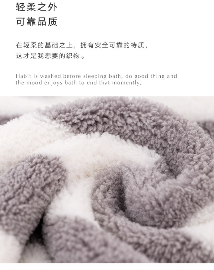 Serviette en flanelle Sanli à rayures larges - Rose 1 pièce 35*70cm Fibre ultrafine plus douce et absorbante que le coton, ne perd pas ses poils [Toucher doux et velouté, polyvalent et esthétique, absorption et séchage rapides, pour le bain et le visage]