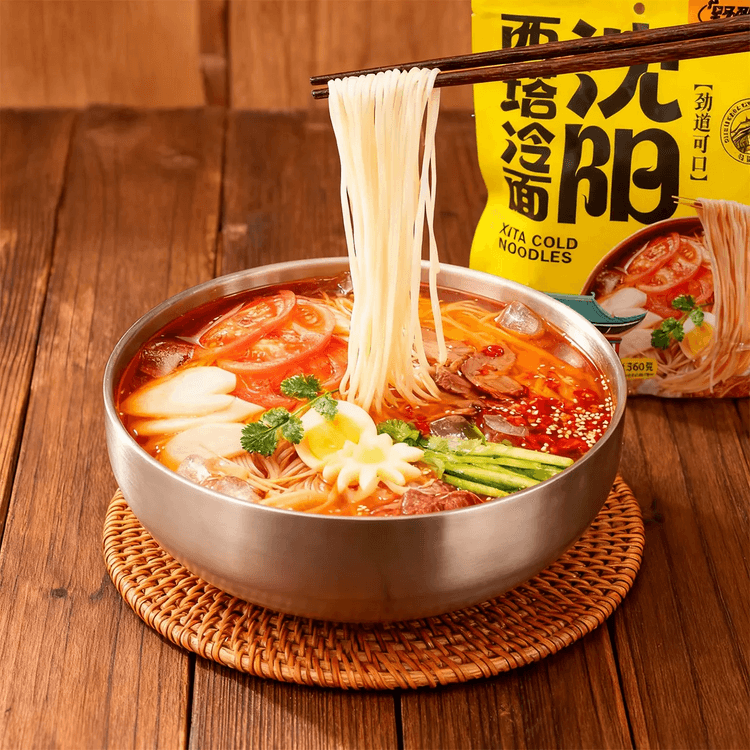 YECUIHUA 瀋陽西塔冷麺 12.7オンス【中国北東部風味】 - Yami