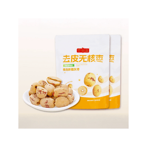 枣致富 去皮无核枣新疆若羌灰枣免洗煲汤煮粥辅食红枣60克*2包