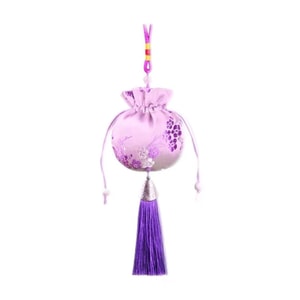 Chinese Herbal Mosquito Repellent Sachets Hanfu Accessories Gift Pendants Portable Sachets - Purple 1Pc