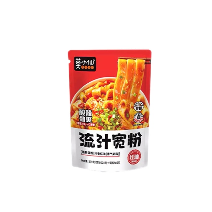 Mo Xiaoxian Saucy Wide Noodles 281g*1 Pack