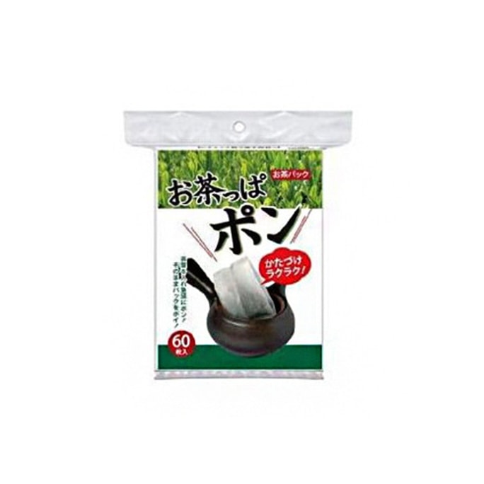 日本COTTON LABO 一次性過濾袋茶包 60包入