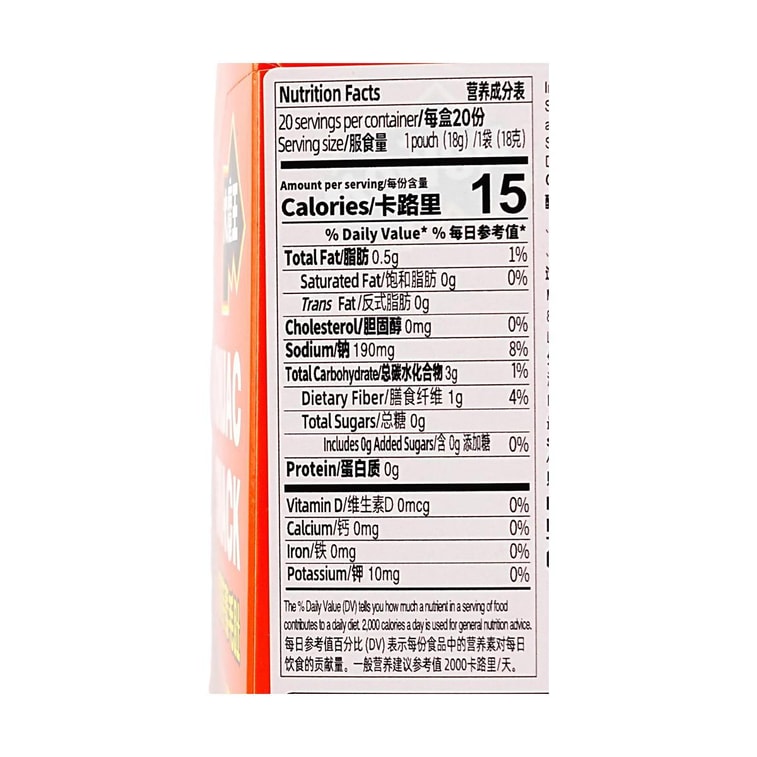 鹽津鋪子 大魔王 蒟蒻素毛肚 烤肉味 20包入 360g【辛香脆爽】 6