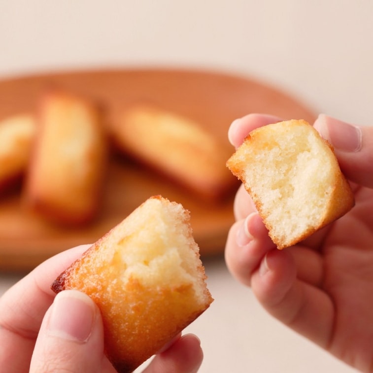 【Livraison directe du Japon】 Pâtisserie japonaise HENRI CHARPENTIER, record Guinness du nombre d'unités vendues pendant 6 années consécutives, Financier aux noisettes et au beurre, paquet de 8 5