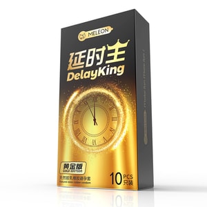 Prolonged King condoms lasting 10 ultra-thin condoms adult birth control products Gold Edition