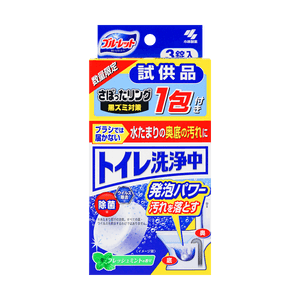 日本KOBAYASHI小林制药 马桶清洁剂泡腾片 有效除菌去臭清洁 3粒入