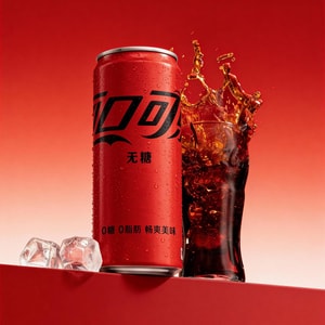 Coca Cola ,Zero Sugar Carbonated Drinks,Original Flavor ,Canned, 11.5 fl oz【0 Sugar 0 Calories】