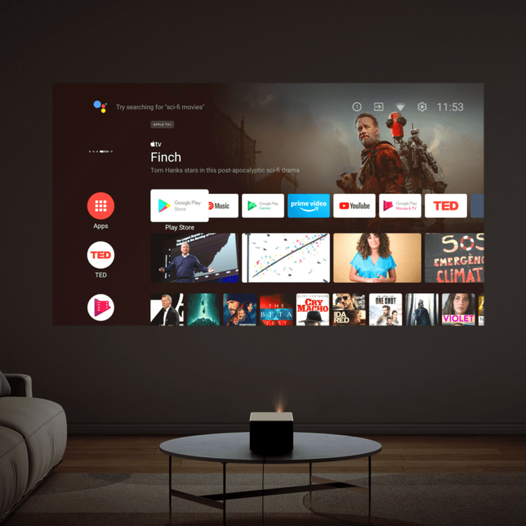 【加拿大直郵】 極米科技 極米Horizo​​n Ultra 無損光學4K變焦超高清家用智慧投影機 2300 ISO lumens 5