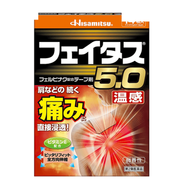 HISAMITSU PHARMACEUTICAL FEITAS 5.0 HOT 14 Sheets
