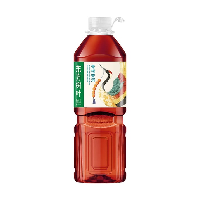 Oriental Leaf Citrus Puer Tea, 50.7 fl oz【0 Sugar 0 Fat 0 Calories】