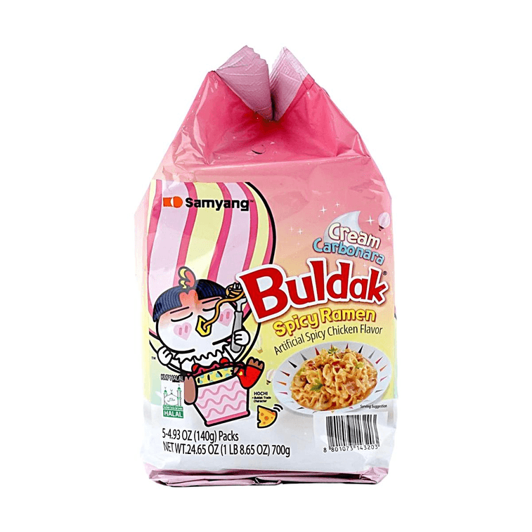 까르보 불닭볶음면,5 Packs*4.93oz 7
