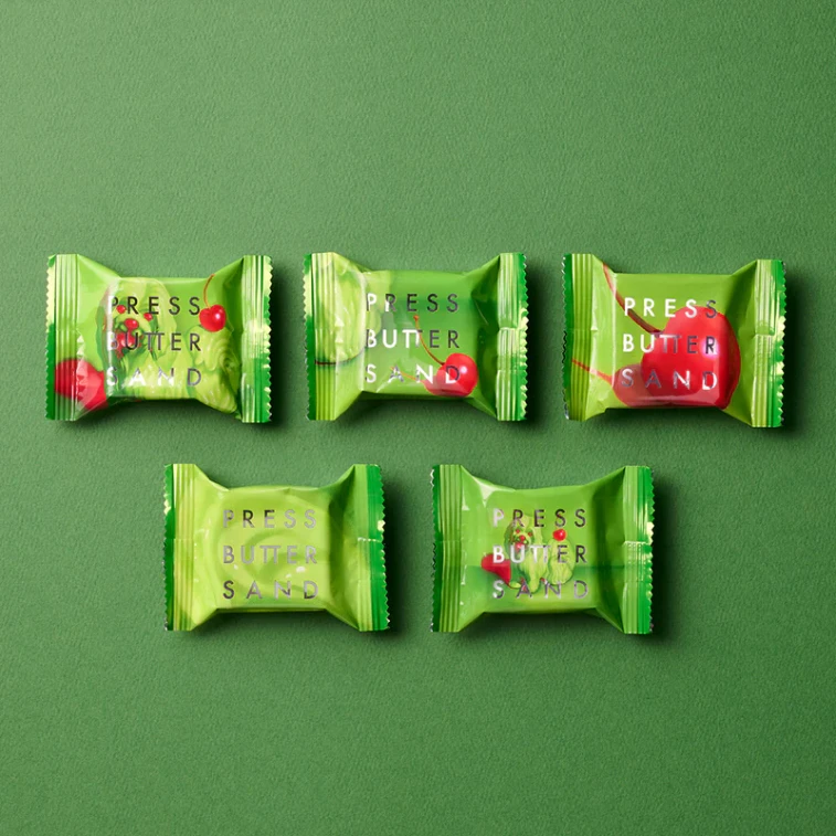 【日本直送】プレスバターサンドデザートシリーズ ピスタチオチェリー ダブルレイヤークリーム入りバタークッキー（4枚入り） 6