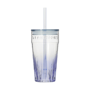 Glass Tumbler Blue Gradient 473ml