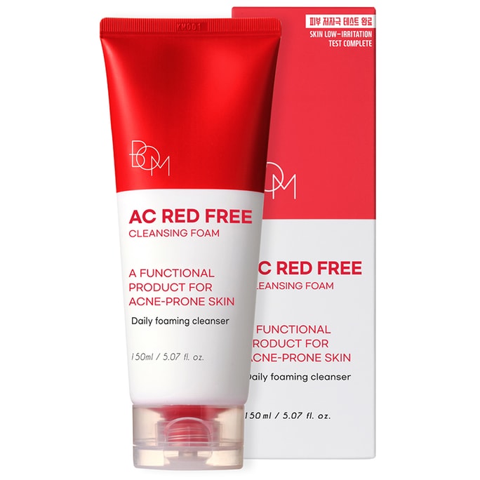 韩国 BOM AC抗痘洗面奶 祛痘舒缓肌肤 温和清洁面部  150ml