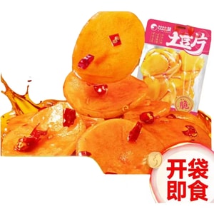 Thick sliced potato slices with a spicy and appetizing taste 100g * 1 pack