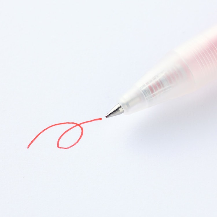 Muji Smooth Knock Type Gel Pen 0.5mm