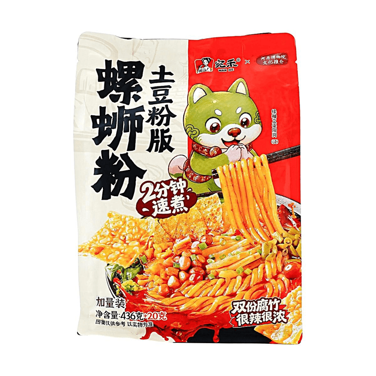 宛禾 土豆粉版螺蛳粉 436g【双份腐竹】【2分钟速煮速食】【线上独家】 6
