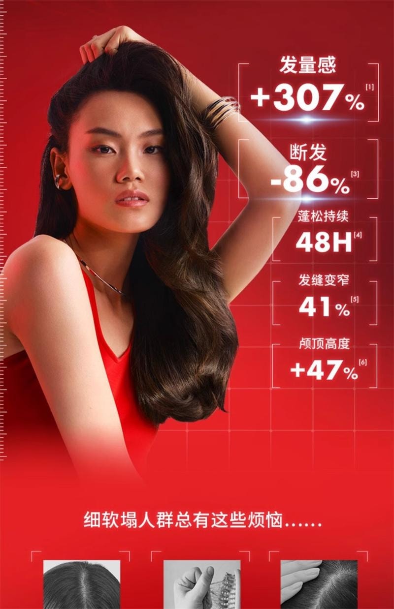 Bopeng Red Label Shampoo - Caffeine Ginger Strong and Fluffy Hair Care for Fine and Soft Hair to Improve and Firm 200ml