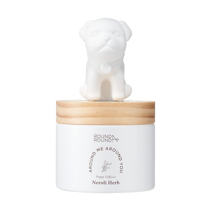 Puppy Diffuser Refreshing Pomeranan for Room - Cotton Soap Scent 3.38 fl oz