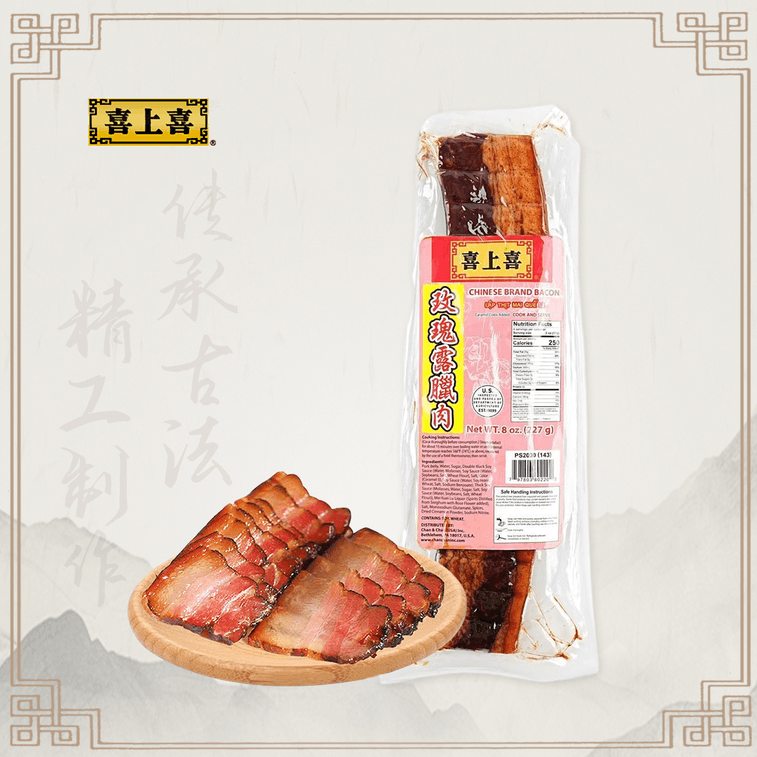 喜上喜 玫瑰露腊肉 227g 3