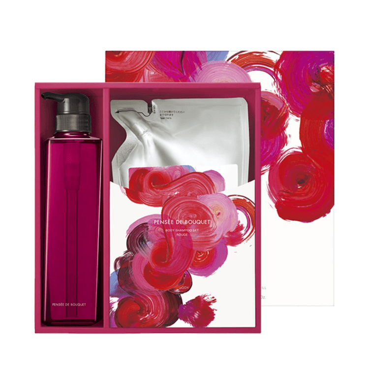 日本 POLA Pensee de Bouquet ボディシャワージェルセット ルージュ