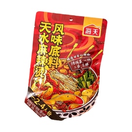 【中国直邮】 海天 天水麻辣烫风味底料200g*1袋火锅串串冒菜麻辣拌西北风味调料底料