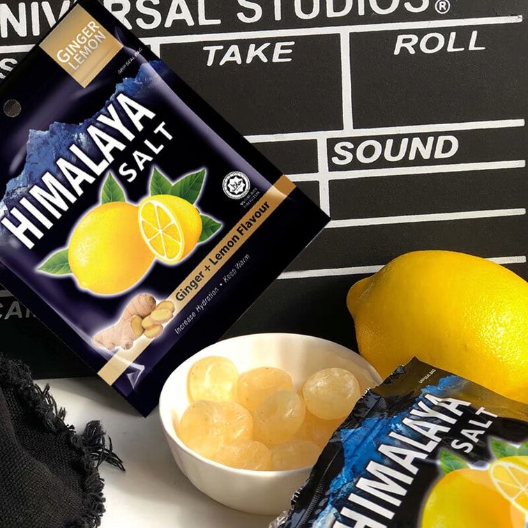 【中国直邮】 马来西亚 大马碧富 姜汁柠檬味润喉糖【山姆同款]】清凉薄荷糖180g/盒马来西亚进口 4