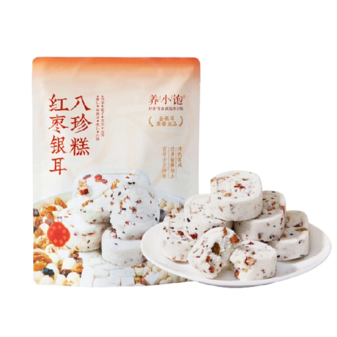 [중국 직송] 황금 제비 이삭버섯, 양소보 얌, 붉은 대추 팔보떡, 고르곤 과일 스낵 200g*1