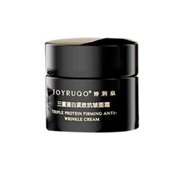 Triple Protein Firming Anti-Wrinkle Cream Anti-Wrinkle Firming Soothing Moisturizing Lmprovement Loose Dry 8G/