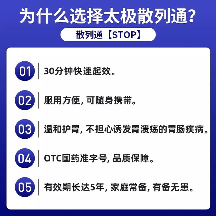 Compound Paracetamol Tablets: 10 tablets per box 4