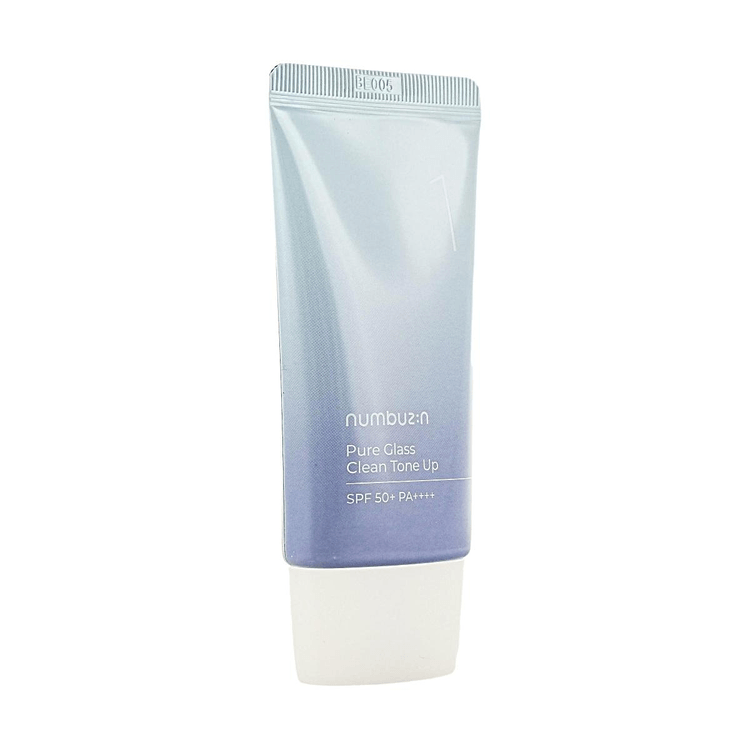 Numbuzin No.1 ピュア グラス トーンアップ、日焼け止め、SPF50+