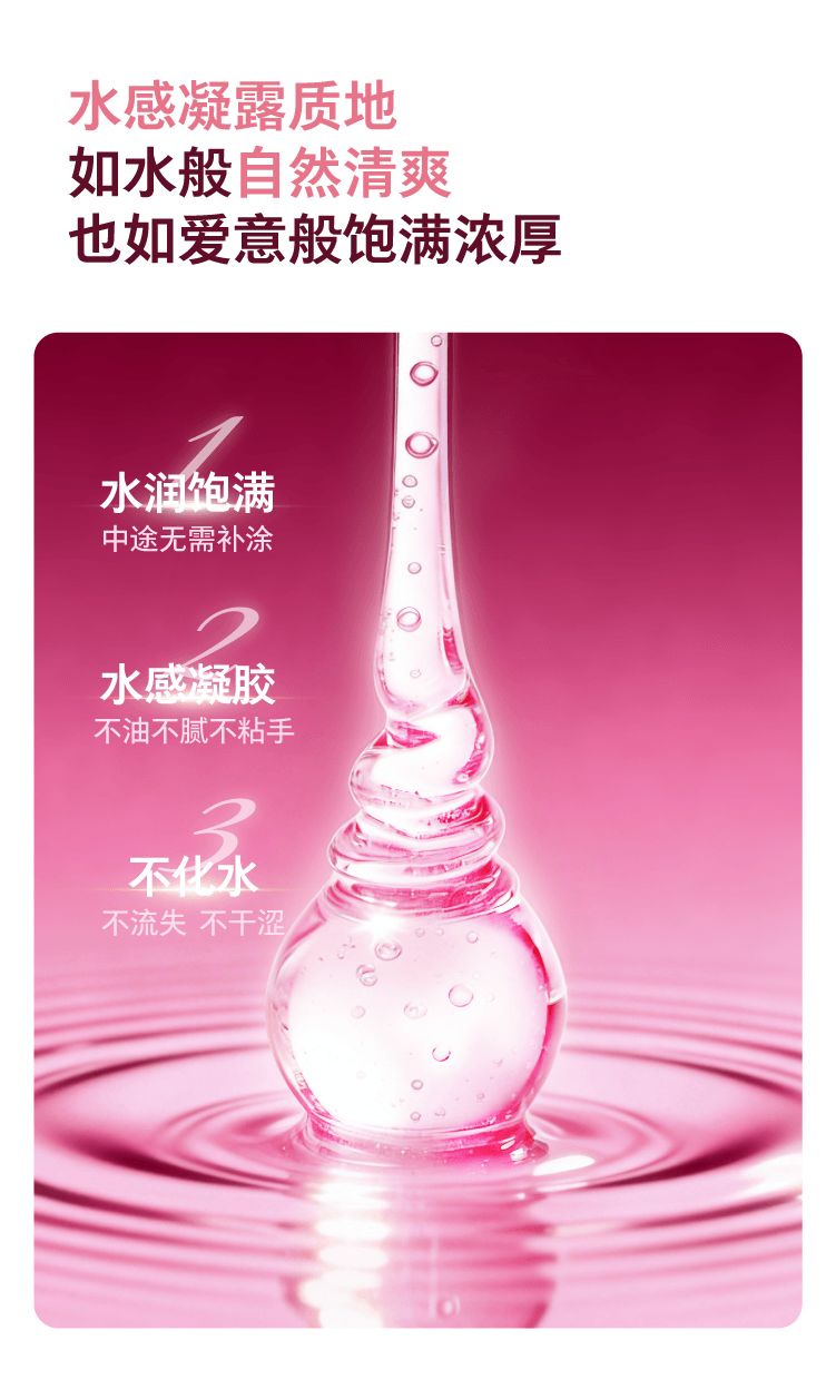 【中國直郵】 必遇 五感凝膠潤滑液女用高潮液私處快感增強液潤滑劑情趣用品5支裝/盒