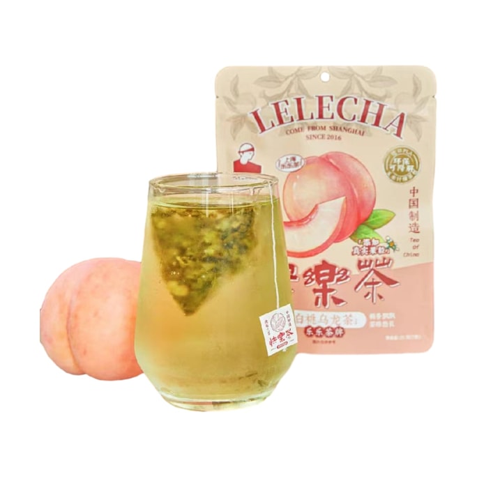 【中國直郵】 樂樂茶 白桃烏龍茶 21g*1袋