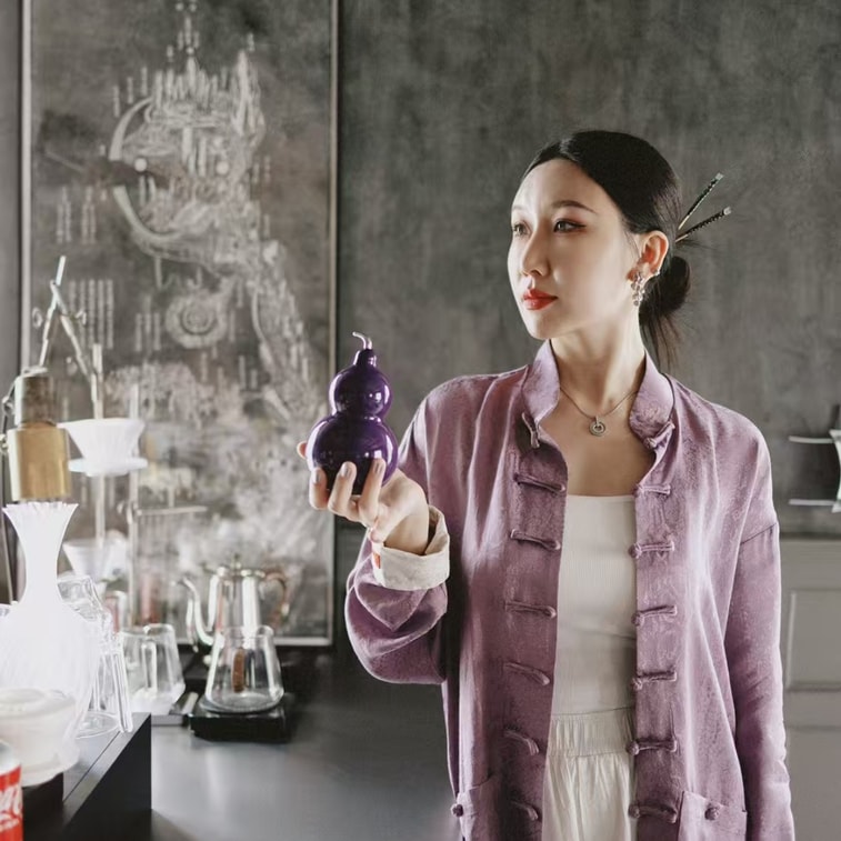 【葫芦壶引领者】OTE欧堤 316不锈钢葫芦保温杯保冷杯福禄杯 300ML  九转离火紫 8