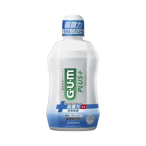 【日本直送】サンスターガム ガムケア マウスウォッシュ 450ml (ジェントルミント・爽やかな息・長時間持続・大容量・抗菌)