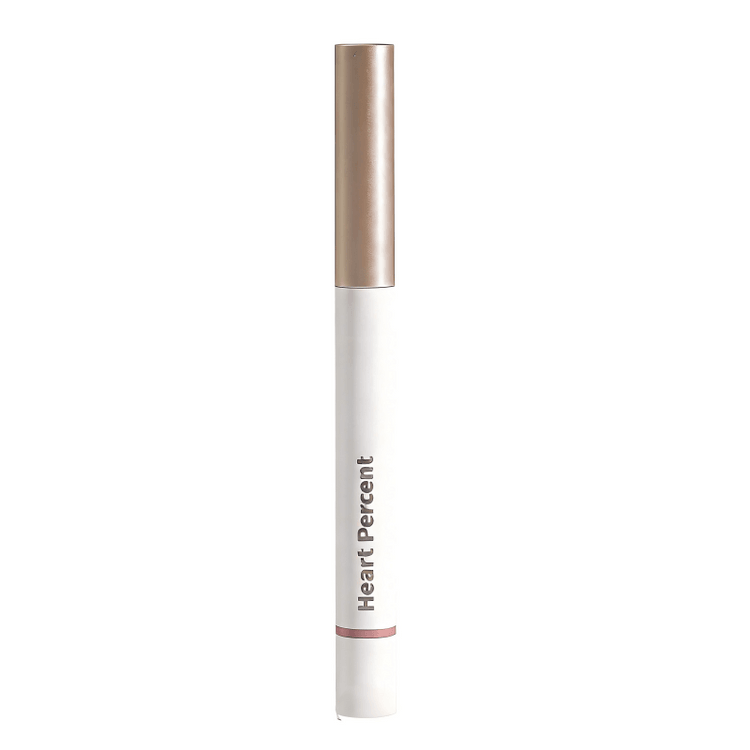 Heart Percent Lip Pencil Easy Smudging#20 SALMON BEIGE 1PC - Yami.com