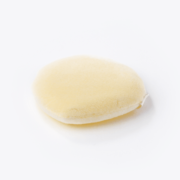 妖制 豆乳植绒散粉扑 亲肤质感 软萌可爱 水滴形1个+圆形2个 5