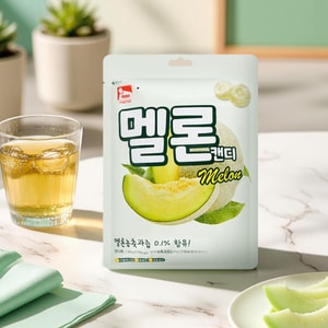 Melon Candy, 4.58oz【Contains Real Fruit Juice】
