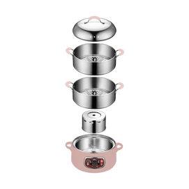 Electric Steamer Pot 8L Large Capacity Steaming Pot DZG-A80A2
