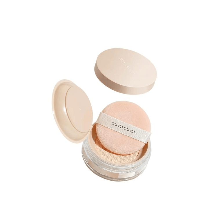 Loose Powder Oil Control Makeup Lasting Soft Coke Honey Powder Concealer 02# Matte Ivory 10g*1 Box