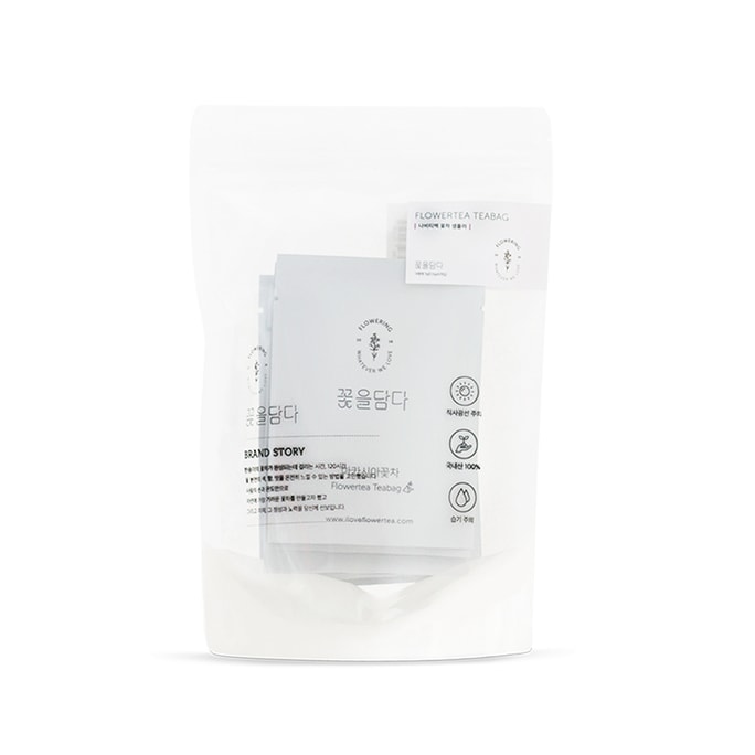 韓國 KKOKDAM 一花一茶 高級茶 - 6種蝴蝶花茶包樣泡試飲集(共6個)