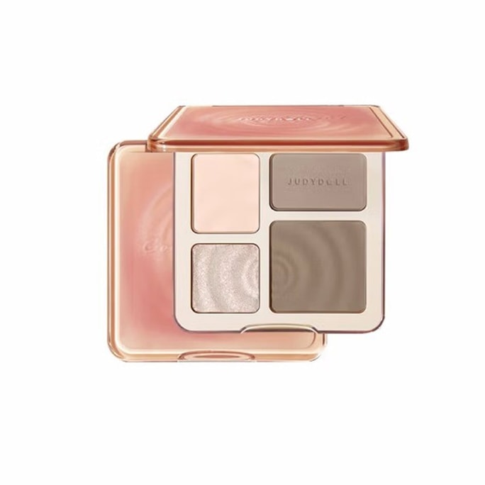 Highlighter & contour in one, matte finish, brightening, contouring, nose shadow, side shadow, face contour - 01 Wave Shadow Palette