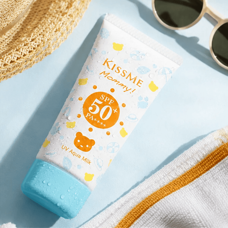 ISEHAN KISS ME MOMMY! UV Aqua Milk Sunscreen for Kids & Babies