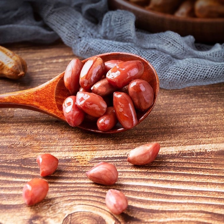 오리찜, 땅콩, 삶은 땅콩, 껍질째 볶은 매운 땅콩, 야채찜, 약 100g (5팩) 5