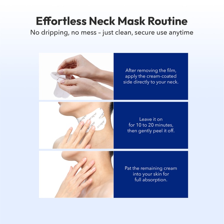 Rejuvenating Neck Wrinkle Control Mask 5 Sheets 5