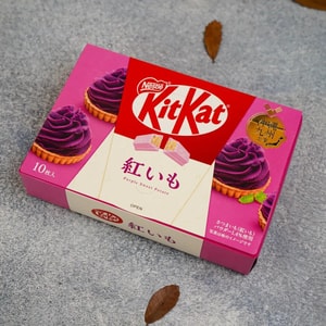 KITKAT Chocolate Wafer Bars Purple Sweet Potato Flavor 4.09 oz【Okinawa Kyushu Limited】