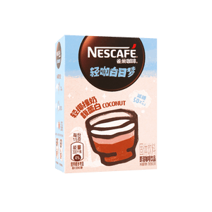NESCAFE Light Coffee Coconut Milk Daydream - Instant Creamy Coffee, 5 Packs, 2.11oz