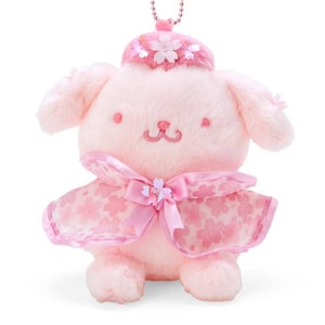 SANRIO Sakura limited plush doll ornament [Pudding dog]