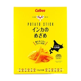 홋카이도 인카노 메자메 프리미엄 감자스틱 8팩 6.2oz【홋카이도 기념품】